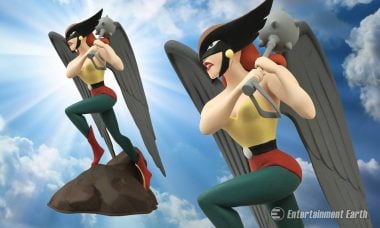 Hawkgirl Flies into Action as the Newest Justice League Femme Fatales Statue