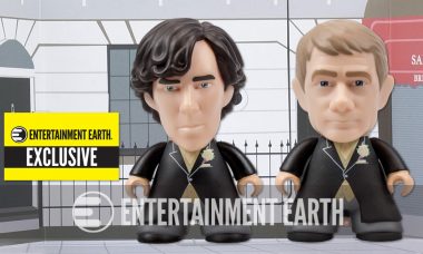 Sherlock and Watson Walk Down the Aisle as In-Stock Exclusive Vinyl Figures