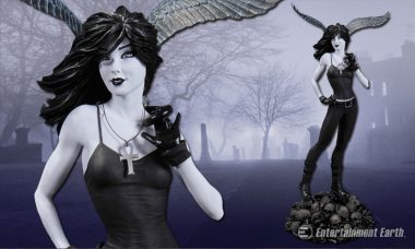 Death Is There for You as Exquisite Statue from Neil Gaiman’s The Sandman
