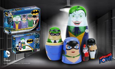 The Evildoers of Gotham City Are Popping Out as Collectible Wood Nesting Dolls