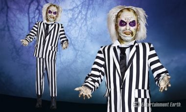 Morbid Enterprises Life-Size Animated Beetlejuice Statue Will Leave Those Unwanted House Guests with a Scare