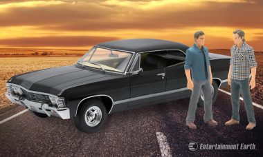 Get Rolling with This Supernatural Die-Cast Metal Vehicle and Action Figure Set