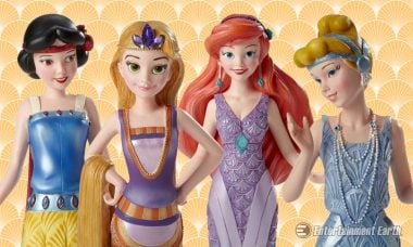 Disney Princesses Are Ready for a Fashionable Ball as Art Deco Statues