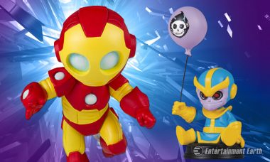 Little Iron Man and Thanos Make Big Impacts as New Skottie Young-Inspired Statues