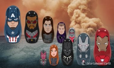 Build Your Team with Captain America: Civil War Nesting Dolls
