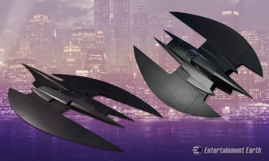The Dark Knight Takes Flight in this Detailed Batwing