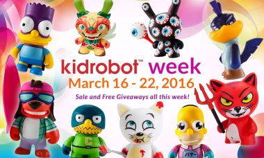 Kidrobot Week: Huge Sale and Free Giveaways All This Week!