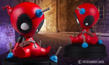 The Merc with the Mouth Is Now an Adorable Animated Statue