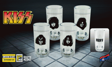 Exclusive KISS Shot Glasses to Light-Up Your Night