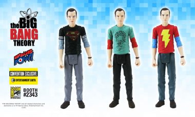 Sneak Peek: Three New Sheldon Action Figures – Convention Exclusives!