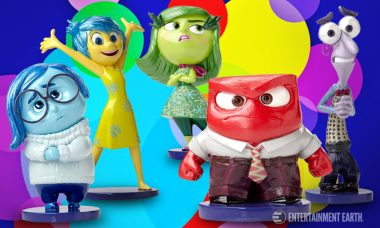Rejoice Over Colorful Inside Out Statues