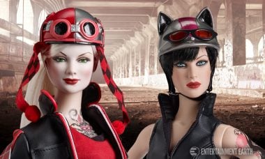 Catwoman and Harley Quinn Get the Gotham Garage Look