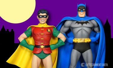 The Golden Age of Comics comes Back to Life through these Classic Batman and Robin Statues
