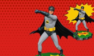 BOOM! POW! This 1966 Batman Statue’s Left Cross Is Comically Powerful
