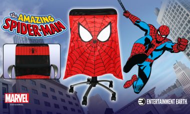 Sit Down and Save the Day with the New Spider-Man Chair Cape™