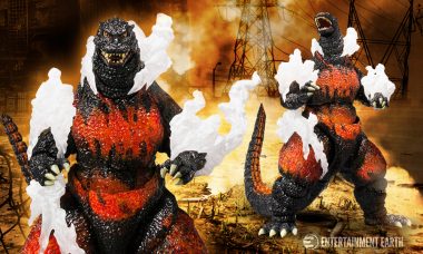 Godzilla SH MonsterArts Figure is Too Hot to Handle