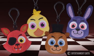 Funko Five Nights at Freddy’s Plush Keychains Turn Animatronic Killers Cute