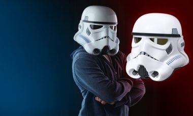 This Stormtrooper Voice-Changer Helmet Prop Replica Rules!
