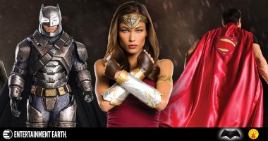 Follow in the Footstep’s of DC’s Trinity This Halloween with These Dawn of Justice Costumes