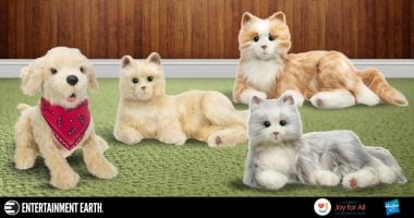 Hasbro Joy For All Companion Pets Are Just as Cuddly as the Real Things