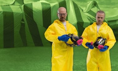 Breaking Bad Heisenberg and Jesse Hazmat Suit 1:6 Scale Action Figure 2-Pack