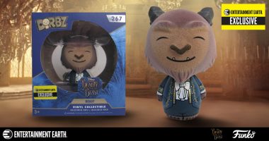 Be Our Guest with the Beast Flocked Dorbz Vinyl Figure – Entertainment Earth Exclusive!
