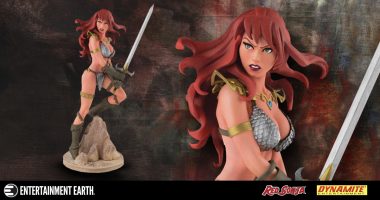 Red Sonja Scales New Heights in This Colorful Statue