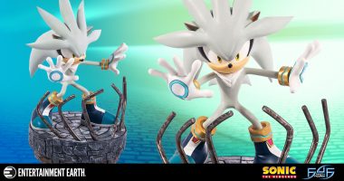Silver the Hedgehog Stands Tall in the 3-D World with This Statue