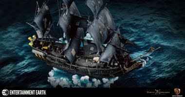Sail the Seven Seas With this Exquisite Pirates of the Caribbean Black Pearl Statue