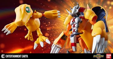 Digivolve with This Digimon Agumon Action Figure