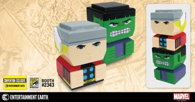 Two Marvel Heroes Unite in this Convention Exclusive Tiki Tiki Totem Set!