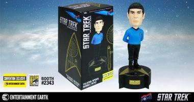 Live Long and Prosper! Star Trek Talking Spock Bobble Head – Convention Exclusive