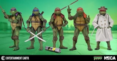 These Gnarly TMNT Movie Figures and Props Are Bodacious!