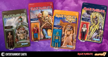 Collect Iron Maiden’s Eddie as Four Different ReAction Figures!