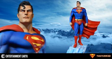 Supes Strikes a Powerful Pose with Latest DC Super Powers Maquette