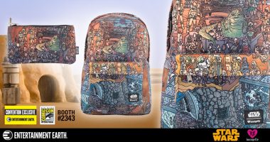 How Many Different Star Wars Aliens and Creatures Can You Spot on This Convention Exclusive Backpack and Pencil Case Set?