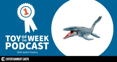 Toy of the Week Podcast: Jurassic World Real Feel Skin Mosasaurus Figure