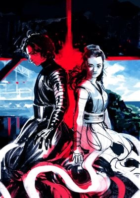 Rey and Kylo