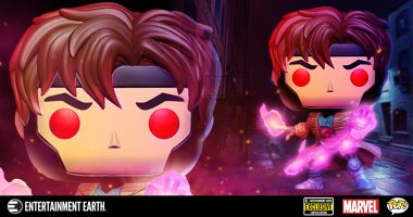 Take a Closer Look at the Glow-In-The-Dark Entertainment Earth Exclusive Gambit Pop!